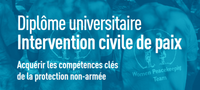 DU Intervention civile de paix DU Intervention civile de paix